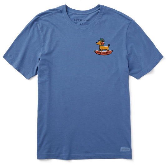 Men's Wiener Dog Short Sleeve Crusher Tee