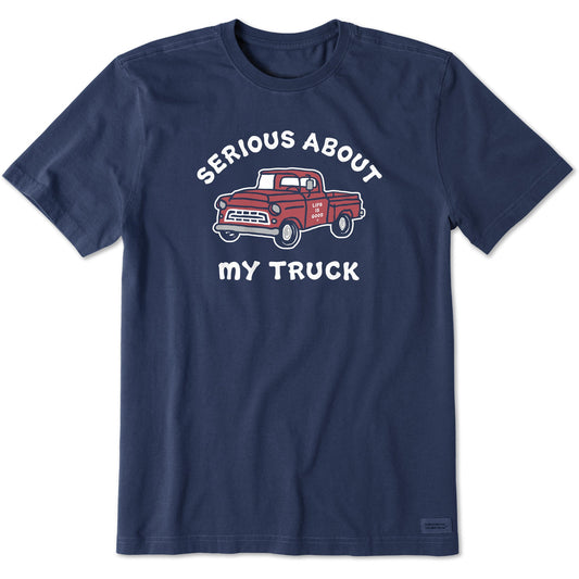 Men's Serious About My Truck Short Sleeve Crusher Tee