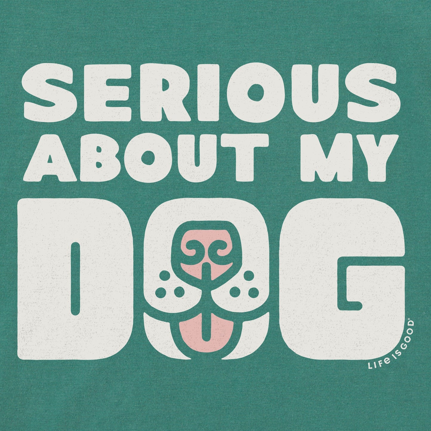 Women's Serious About My Dog Short Sleeve Crusher Boxy Tee