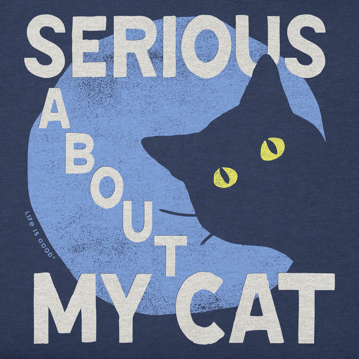 Women's Serious About My Cat Short Sleeve Crusher Boxy Tee