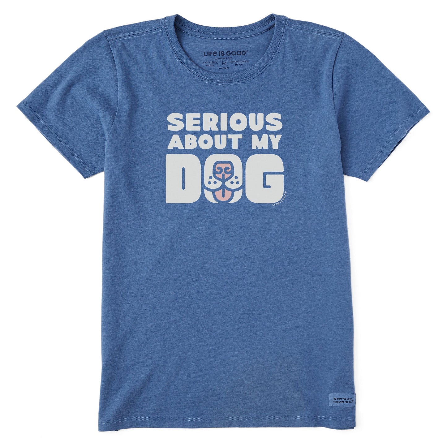 Women's Serious About My Dog Short Sleeve Crusher Tee