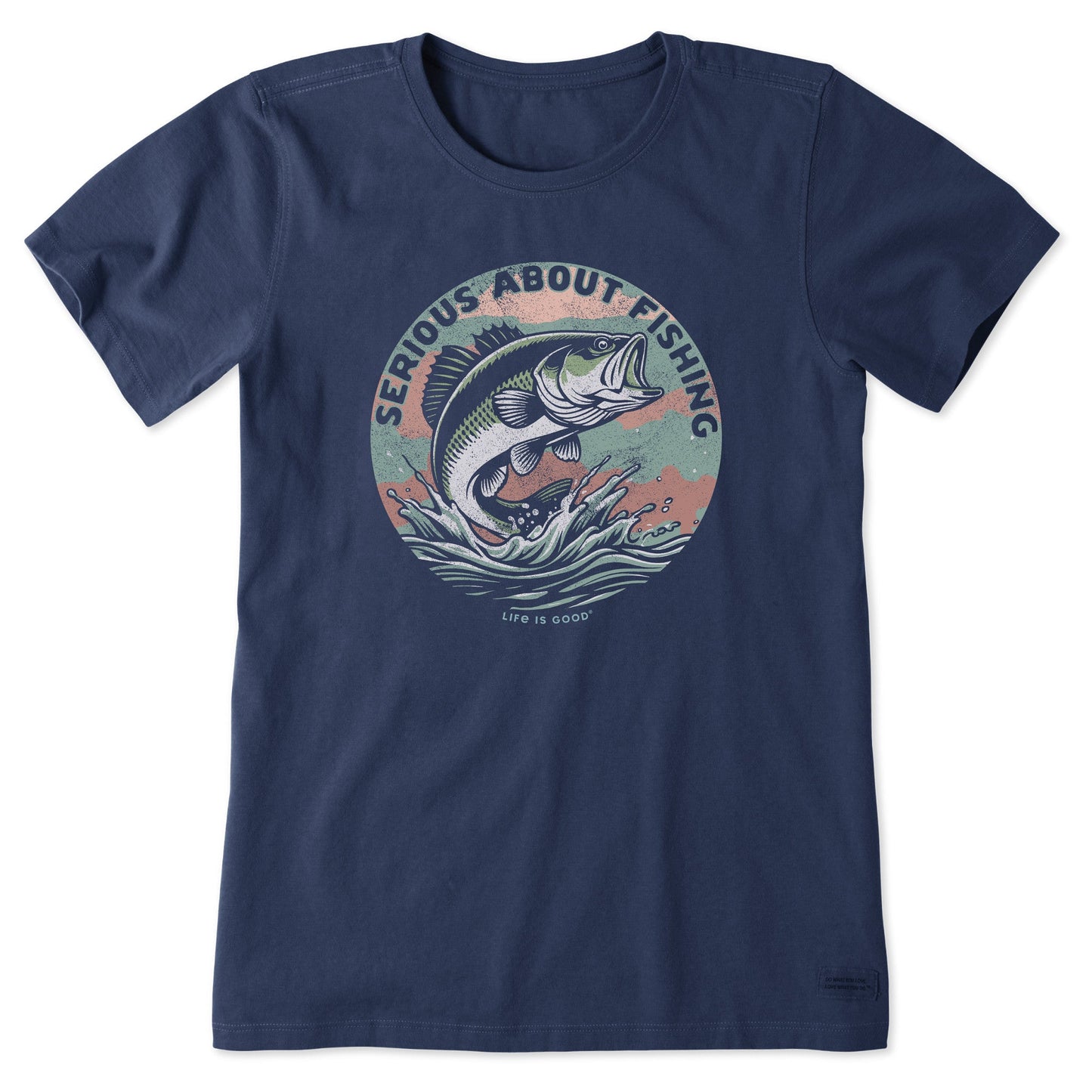 Women's Serious About Fishing Short Sleeve Tee