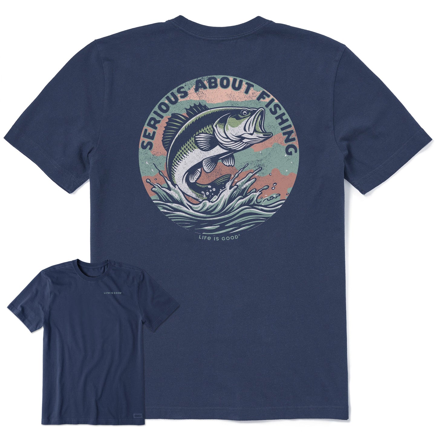 Men's Serious About Fishing Short Sleeve Tee