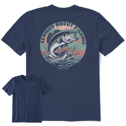 Men's Serious About Fishing Short Sleeve Tee