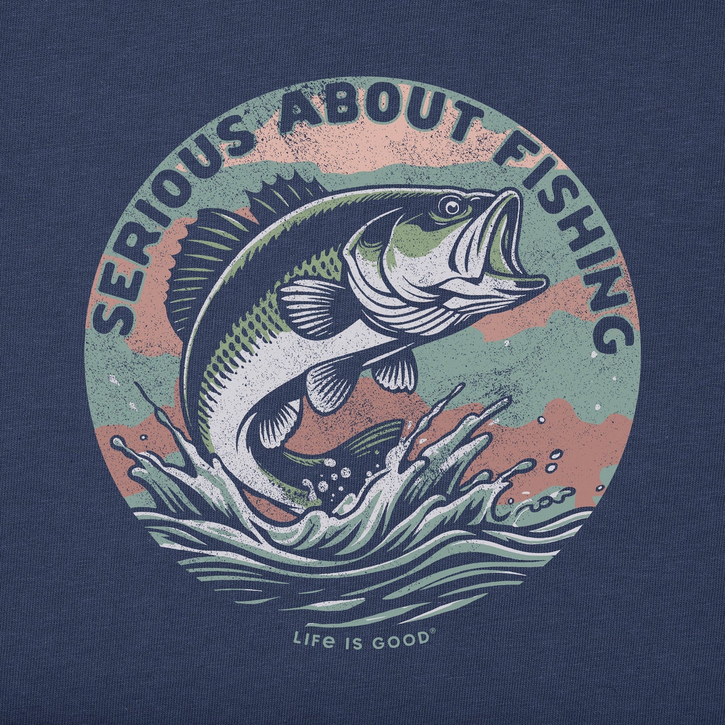 Men's Serious About Fishing Short Sleeve Tee