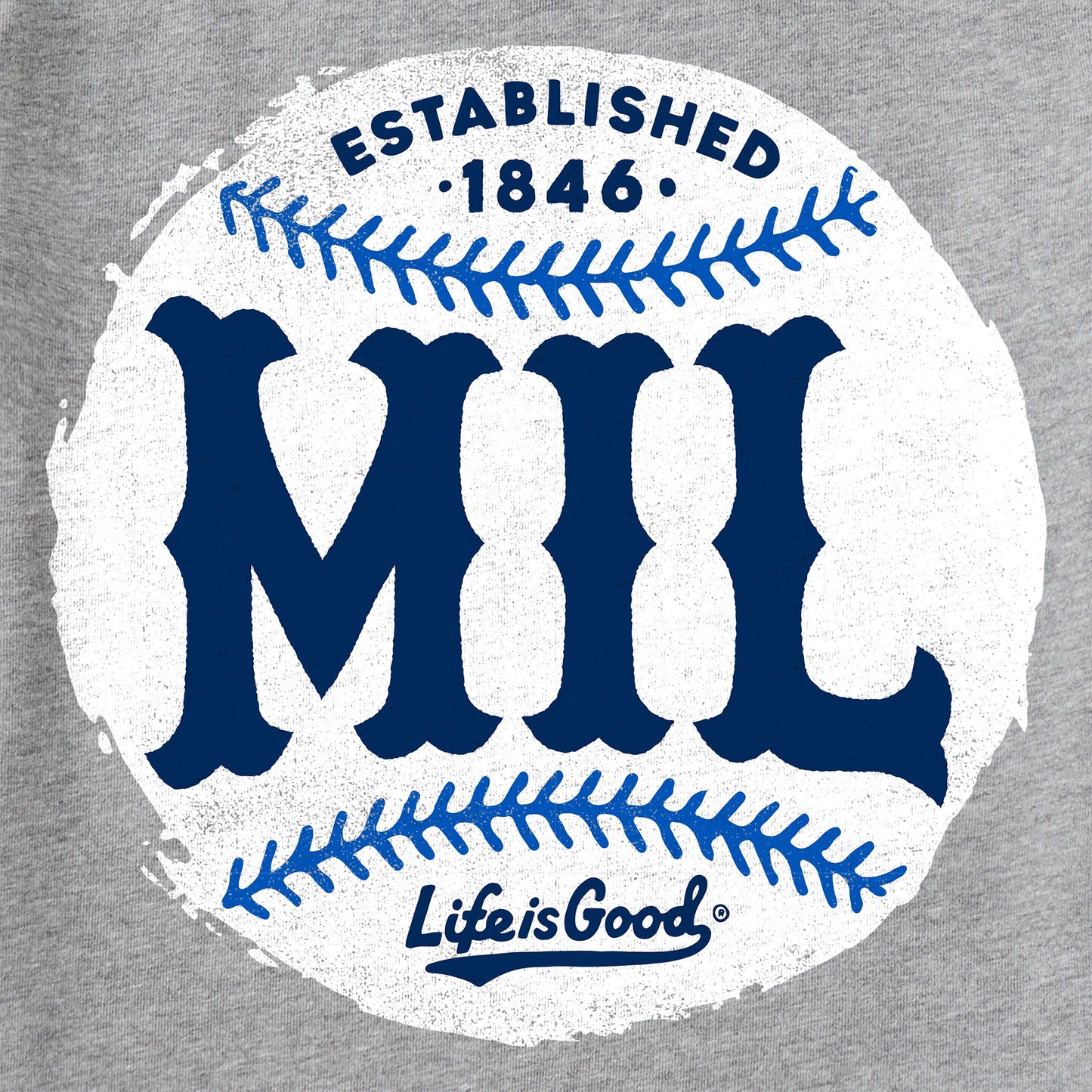 Kids Milwaukee Baseball Short Sleeve Crusher Tee
