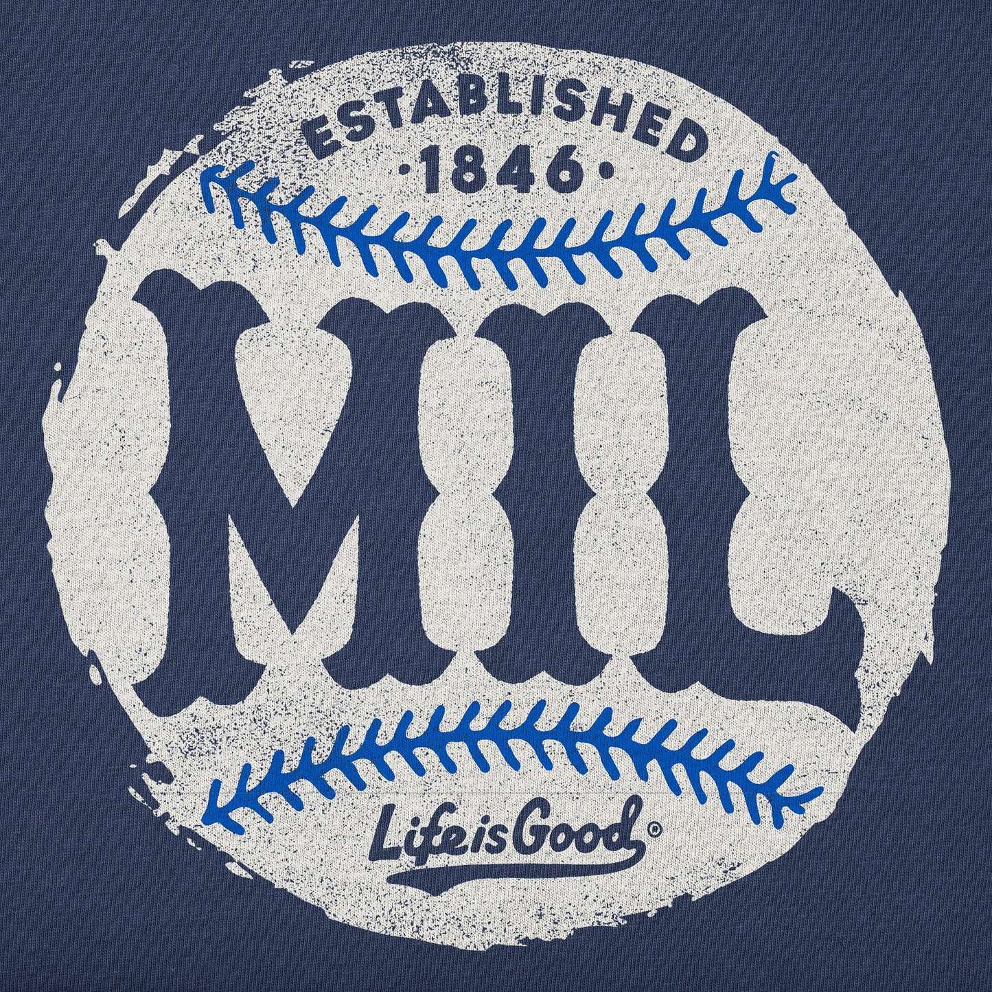Kids Milwaukee Baseball Short Sleeve Crusher Tee