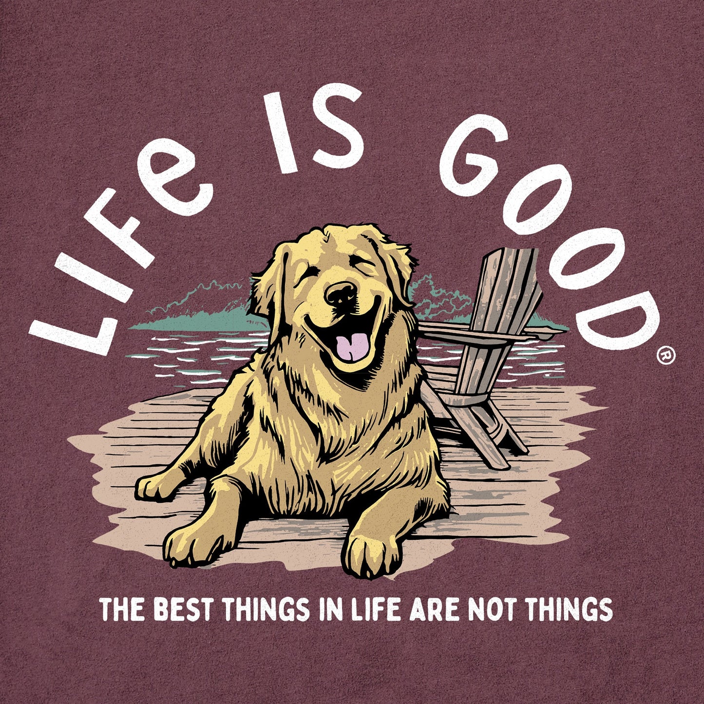 Men's Best Things Golden Dock Short Sleeve Tee