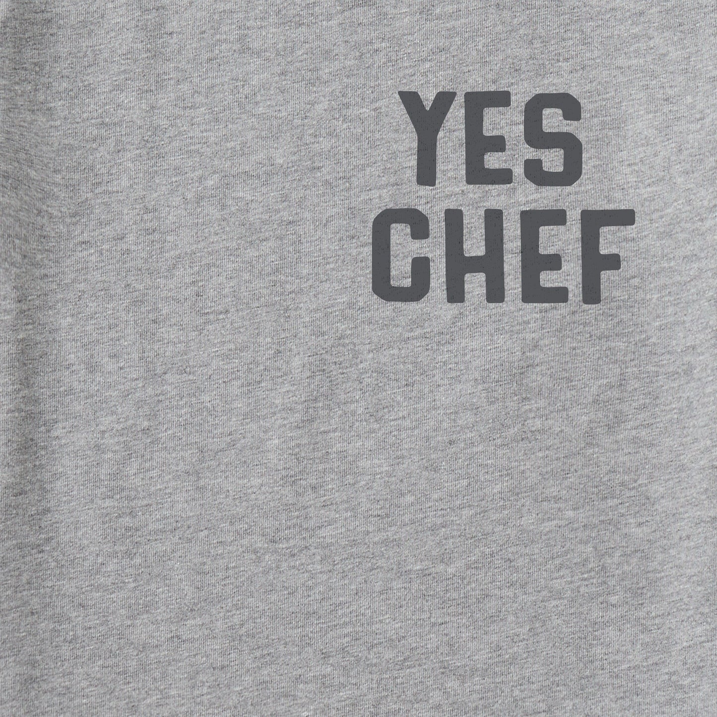 Men's Yes Chef Short Sleeve Crusher Tee