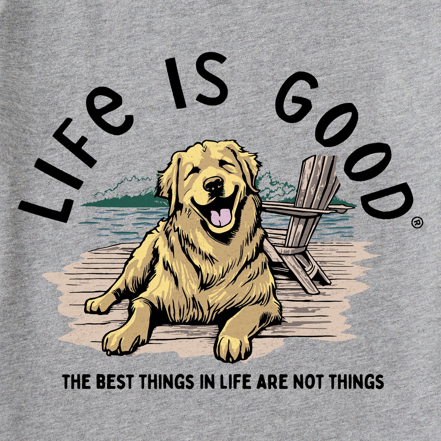 Men's Best Things Golden Dock Short Sleeve Tee