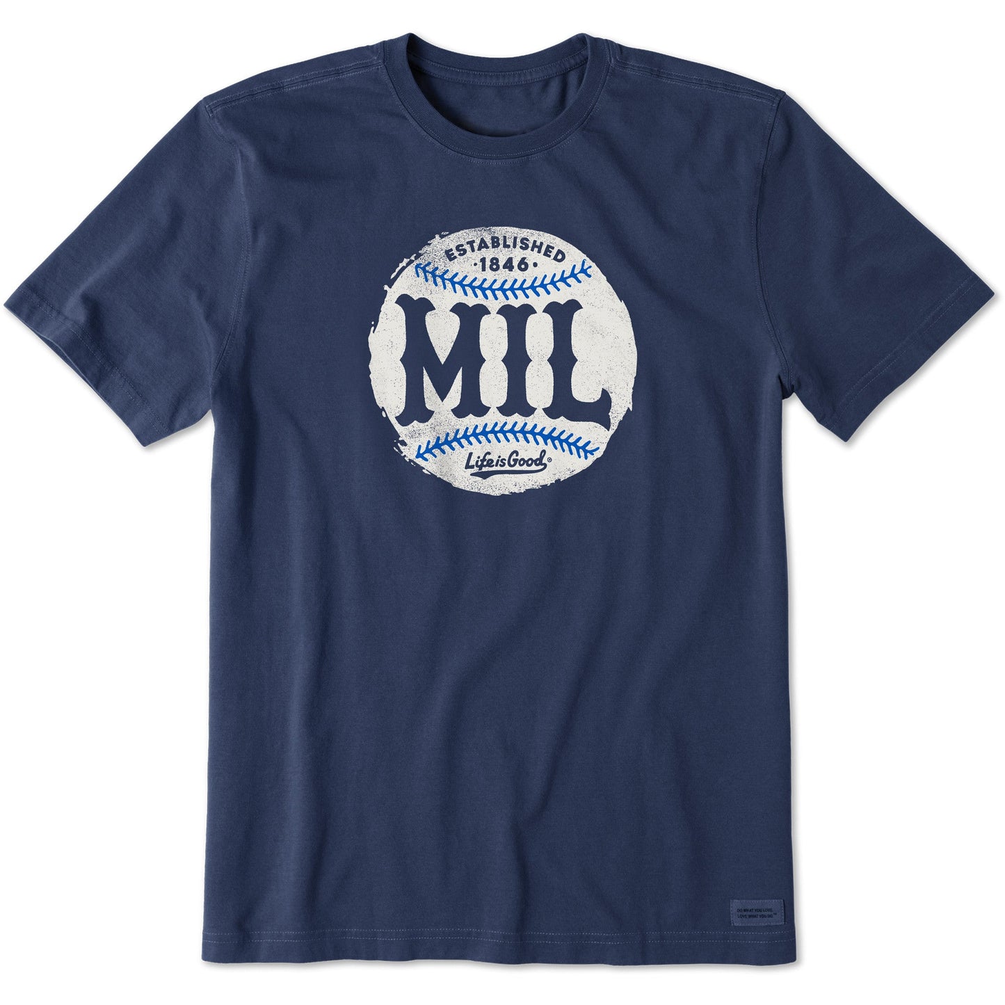 Men's Milwaukee Baseball Short Sleeve Crusher Tee