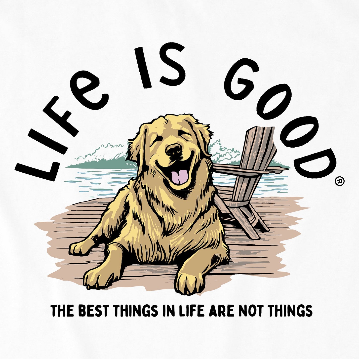 Men's Best Things Golden Dock Short Sleeve Tee