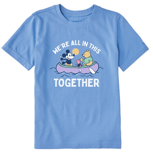 Kids We're All in This Together Canoe Short Sleeve Crusher Tee