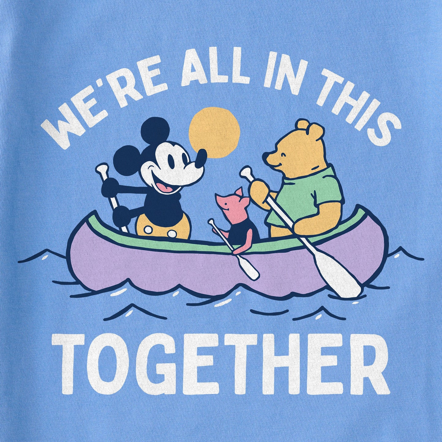 Kids We're All in This Together Canoe Short Sleeve Crusher Tee