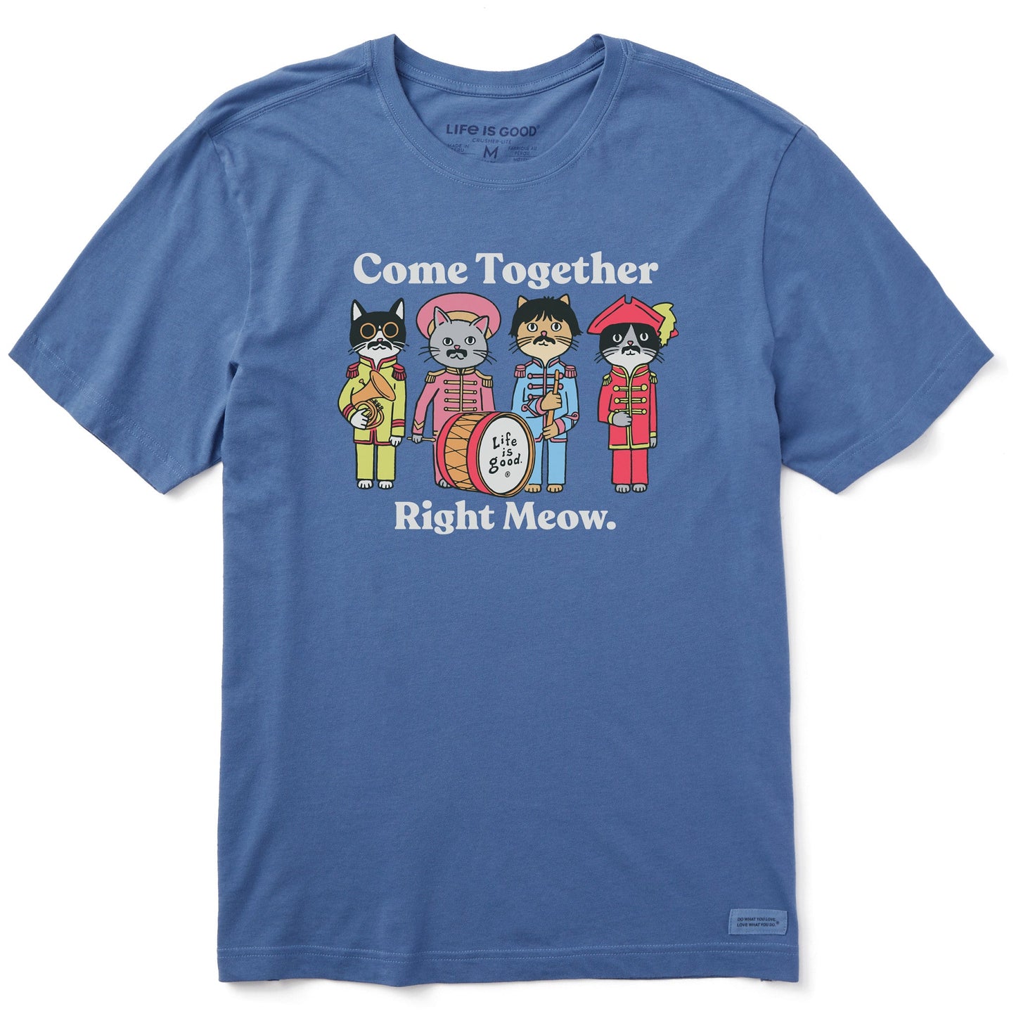 Men's Come Together Right Meow Short Sleeve Tee