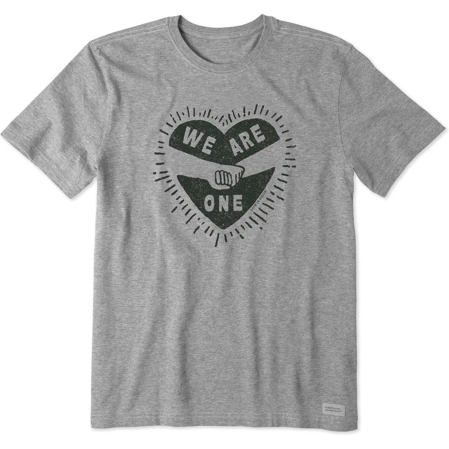 Men's We Are One Holding Hands Short Sleeve Tee