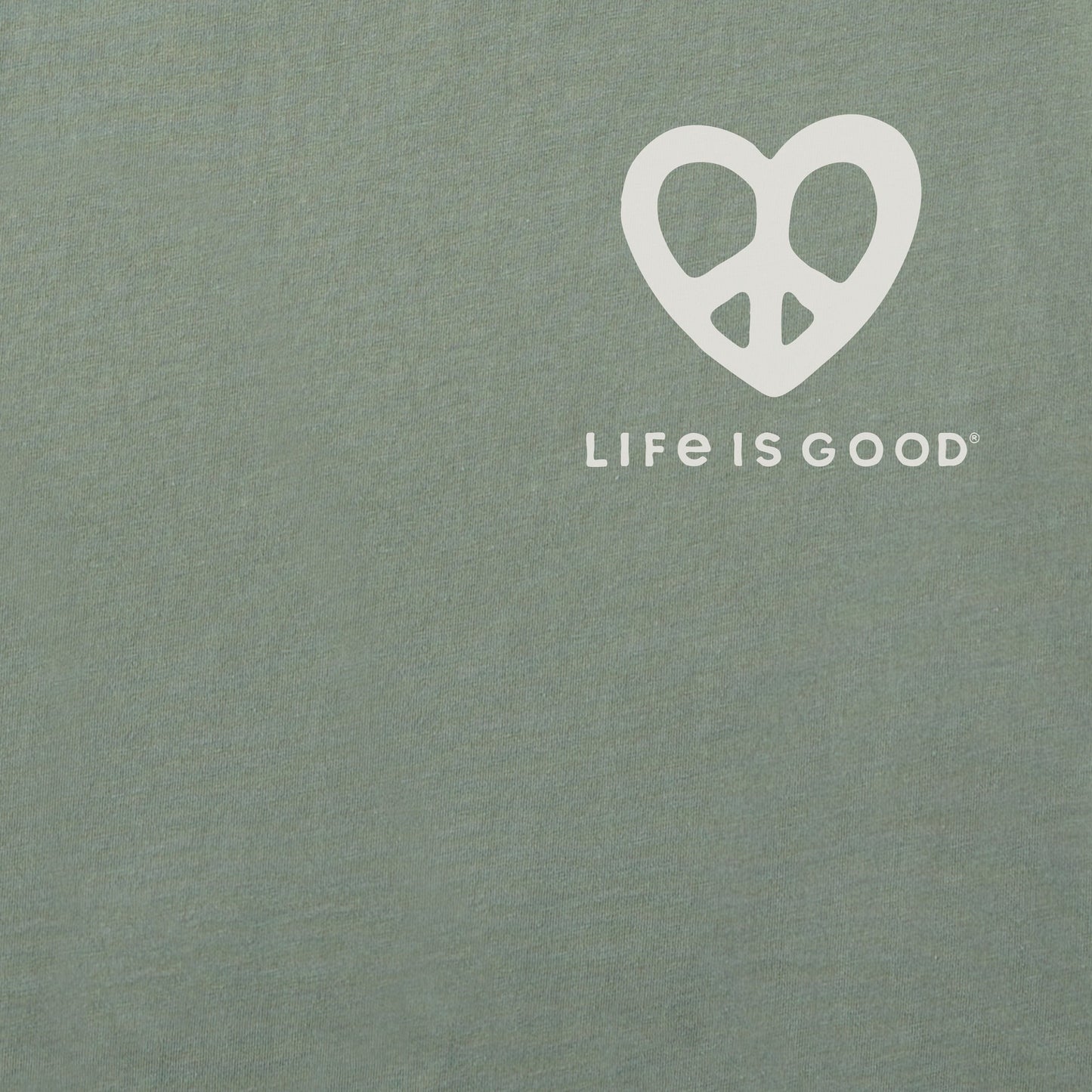 Men's Peace Heart Short Sleeve Tee