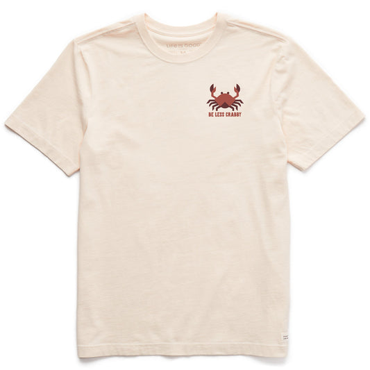 Men's Be less Crabby Mini Short Sleeve Crusher Tee