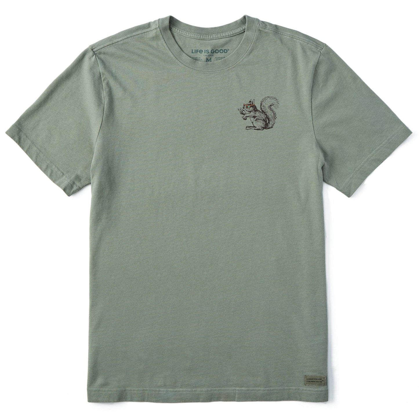 Men's Squirrel Mini Short Sleeve Crusher Tee