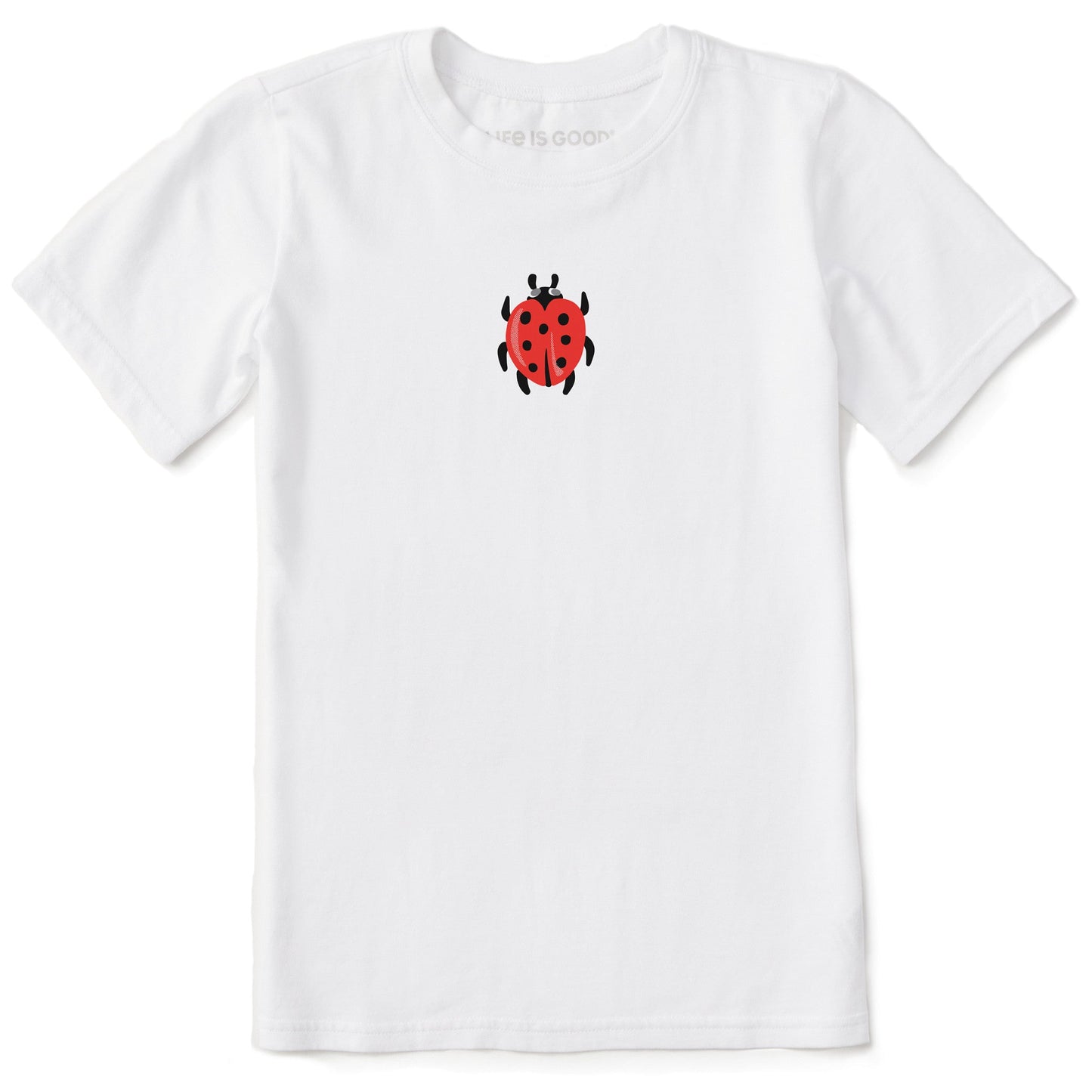 Kids Ladybug Mini Short Sleeve Crusher Tee