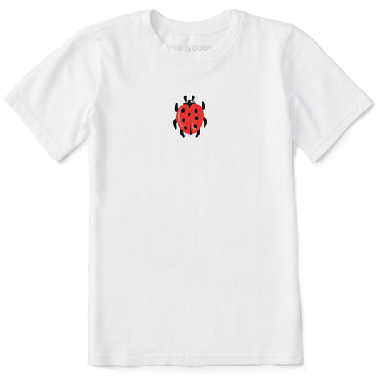 Kids Ladybug Mini Short Sleeve Crusher Tee