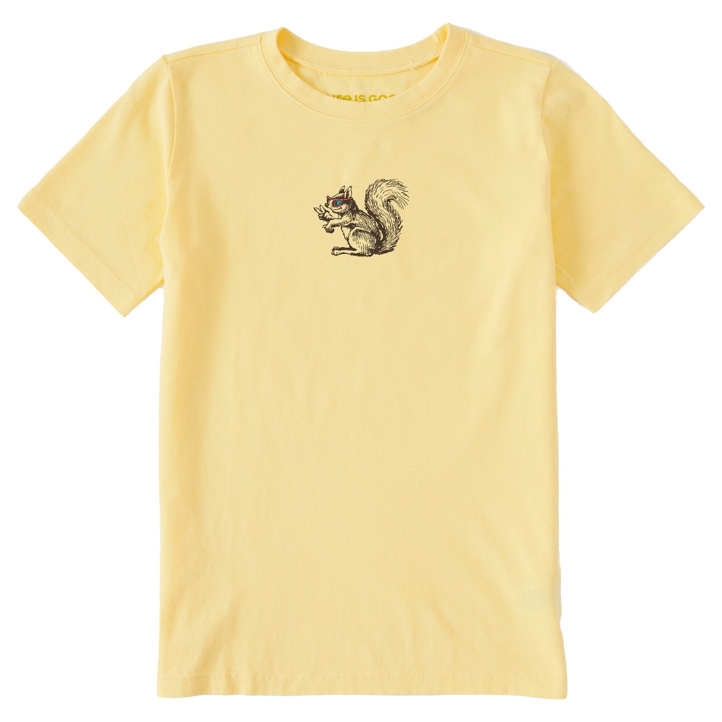 Kids Squirrel Mini Short Sleeve Crusher Tee