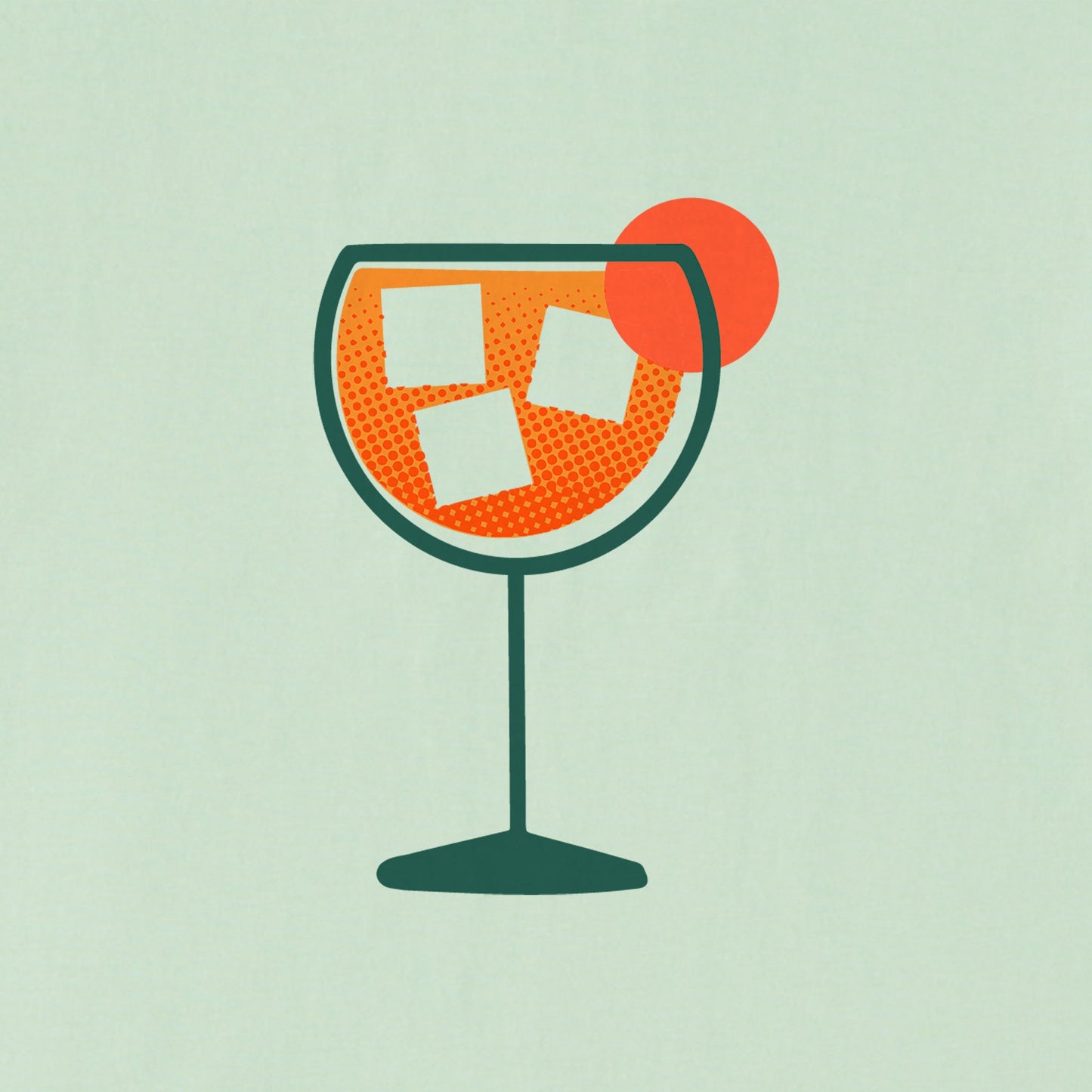 Women's Aperol Spritz Mini Short Sleeve Crusher Boxy Tee