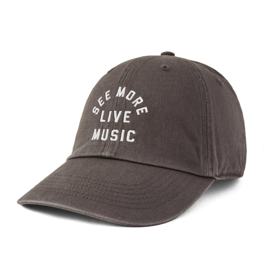 Adult Unisex See More Live Music Branded Chill Cap