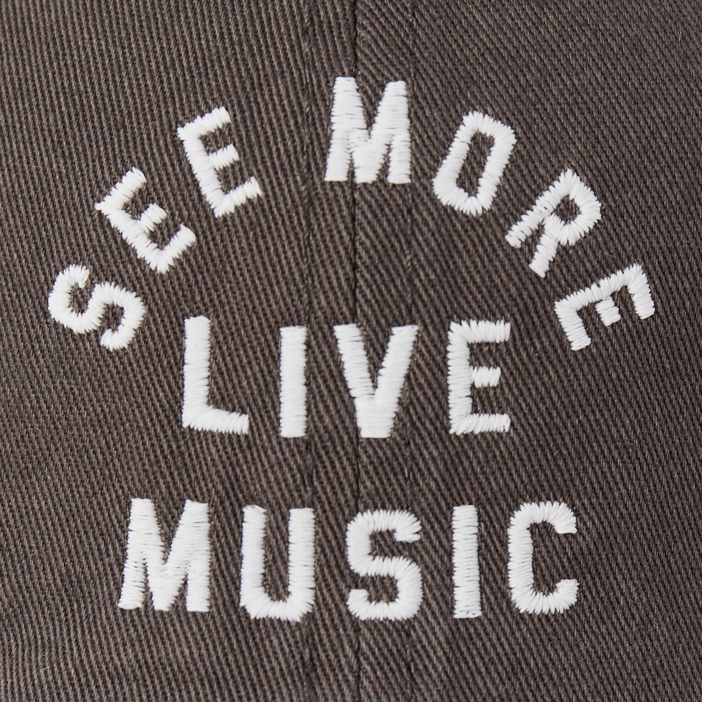 Adult Unisex See More Live Music Branded Chill Cap