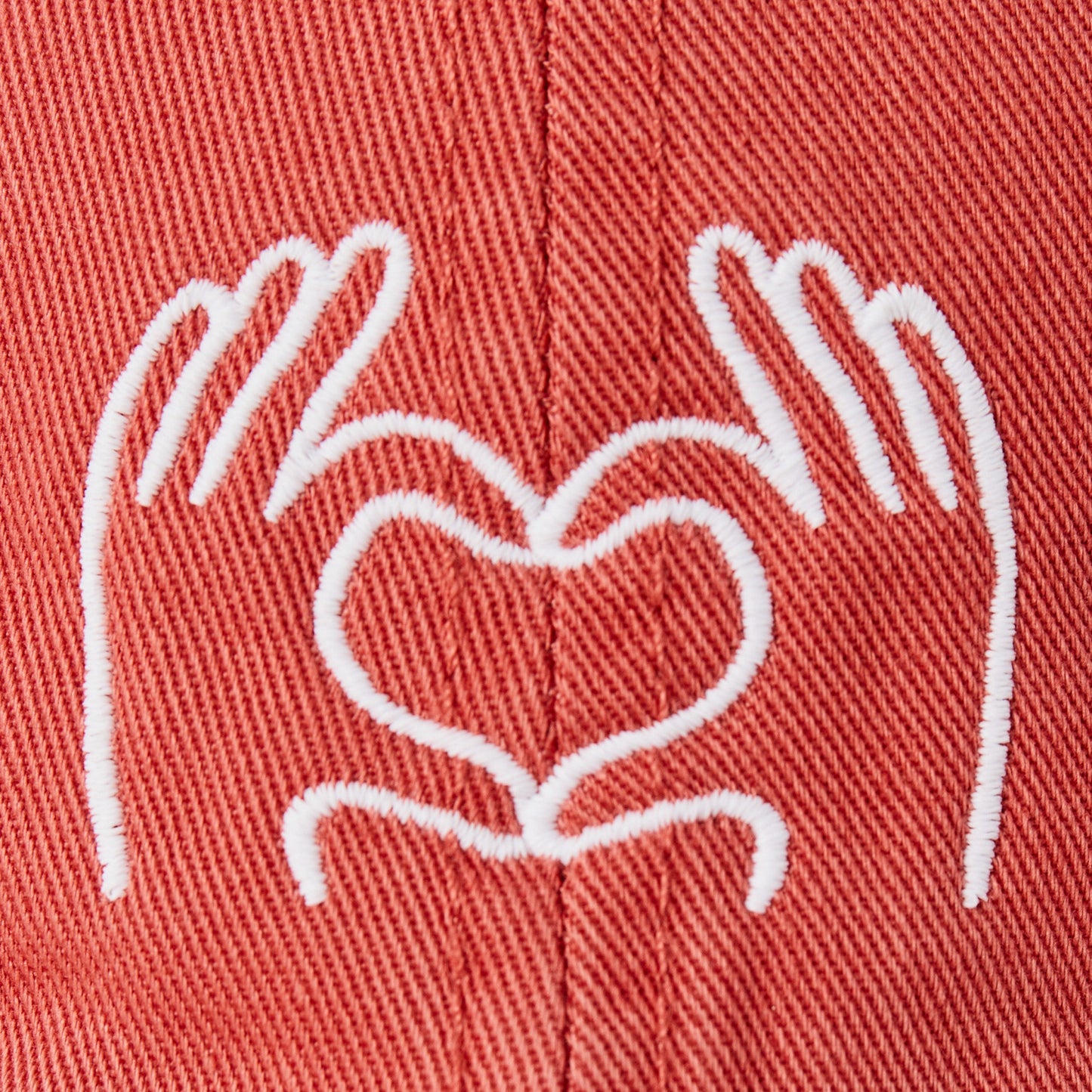 Adult Unisex Heart Hands Branded Chill Cap