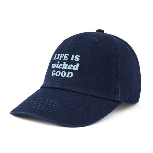 Adult Unisex Life is Wicked Good Branded Chill Cap