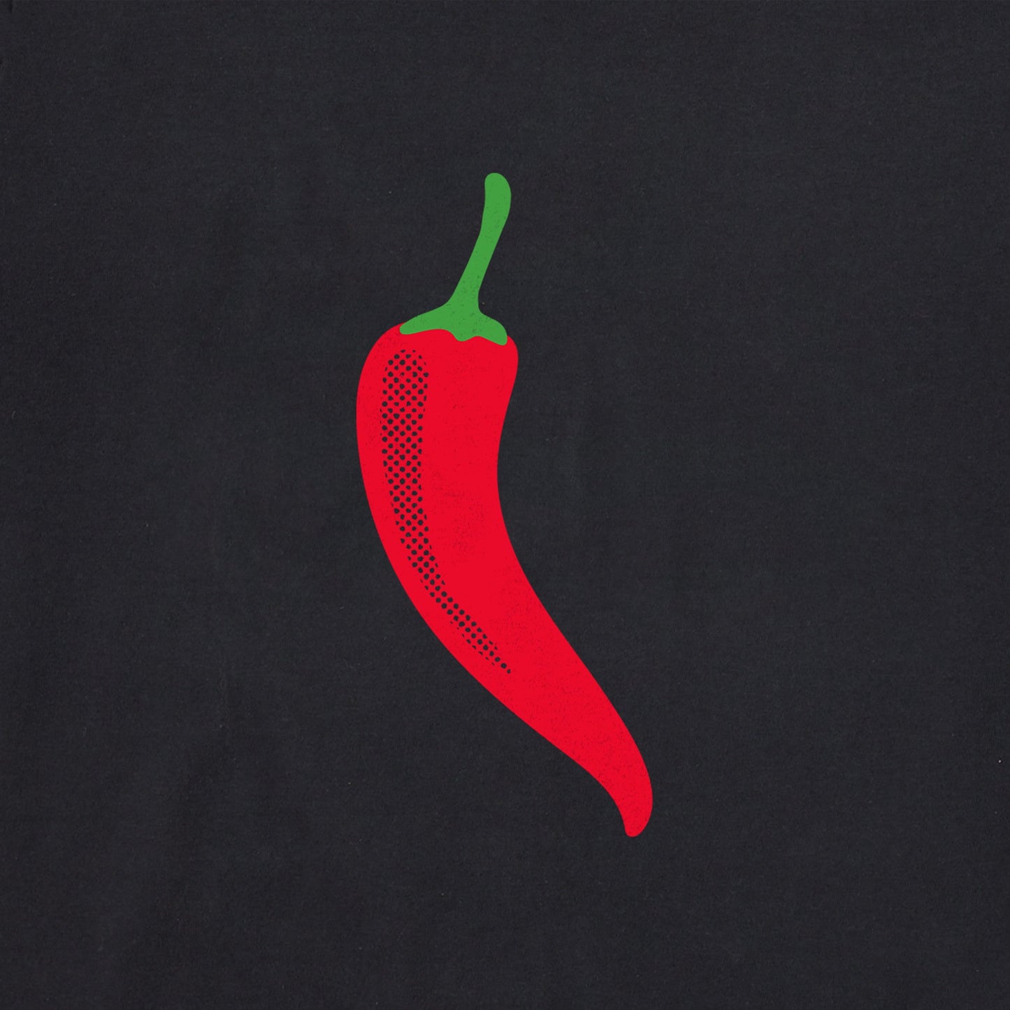 Women's Chili Pepper Mini Long Sleeve Crusher Boxy Tee