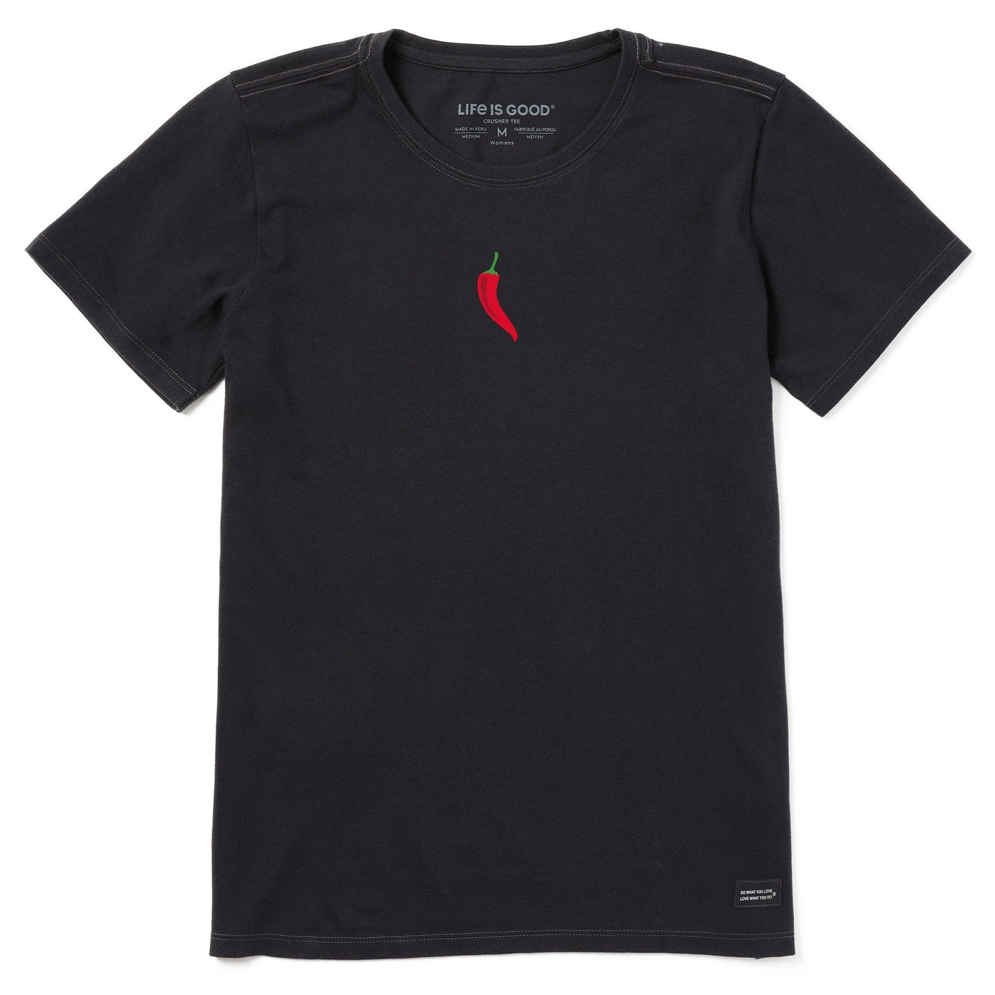 Women's Chili Pepper Mini Short Sleeve Crusher Tee
