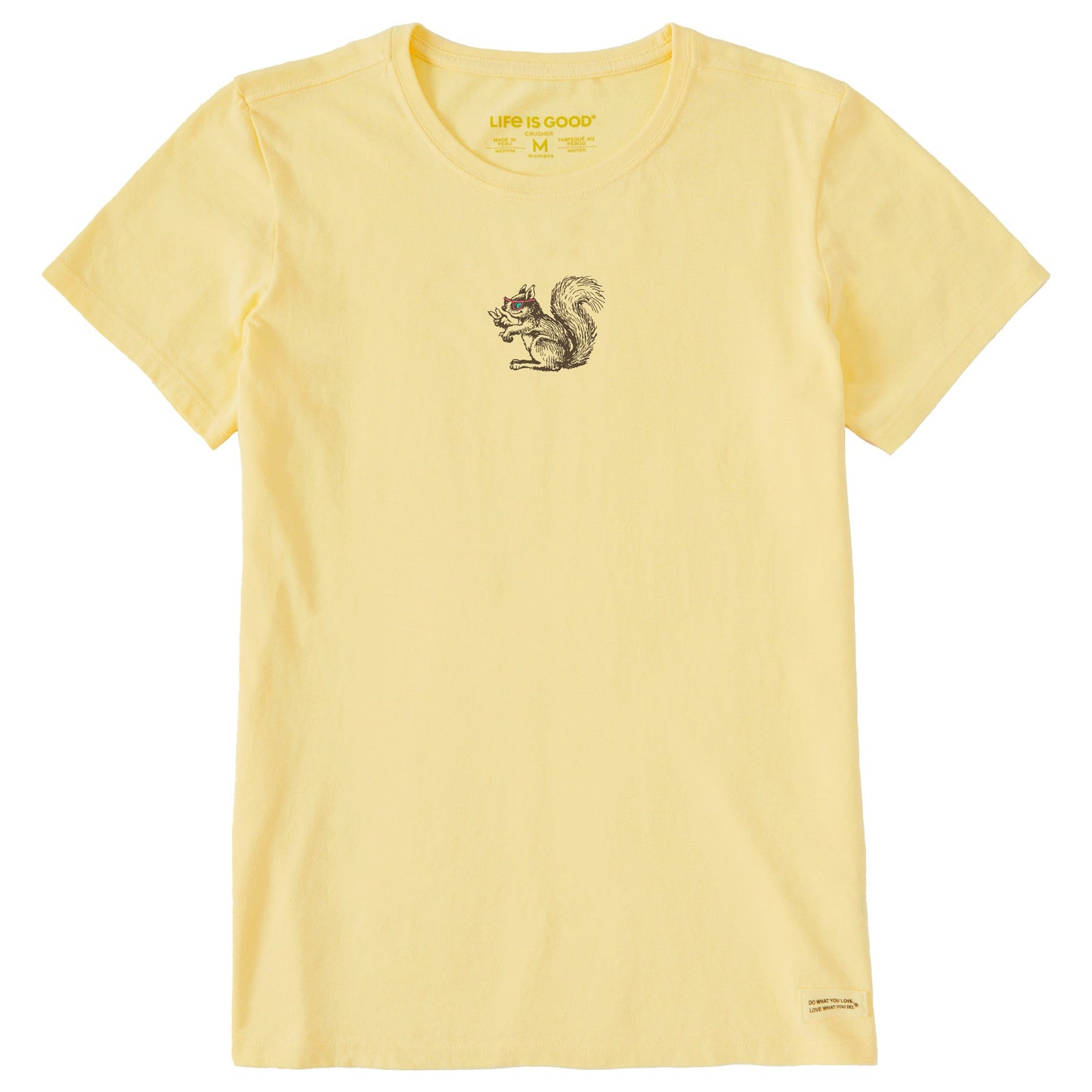 Women's Squirrel Mini Short Sleeve Crusher Tee