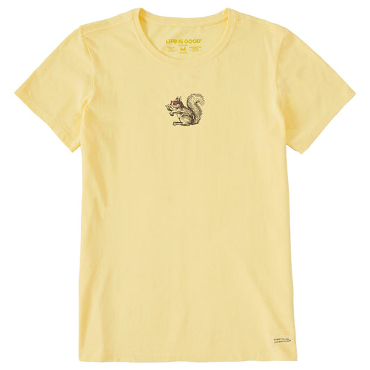 Women's Squirrel Mini Short Sleeve Crusher Tee
