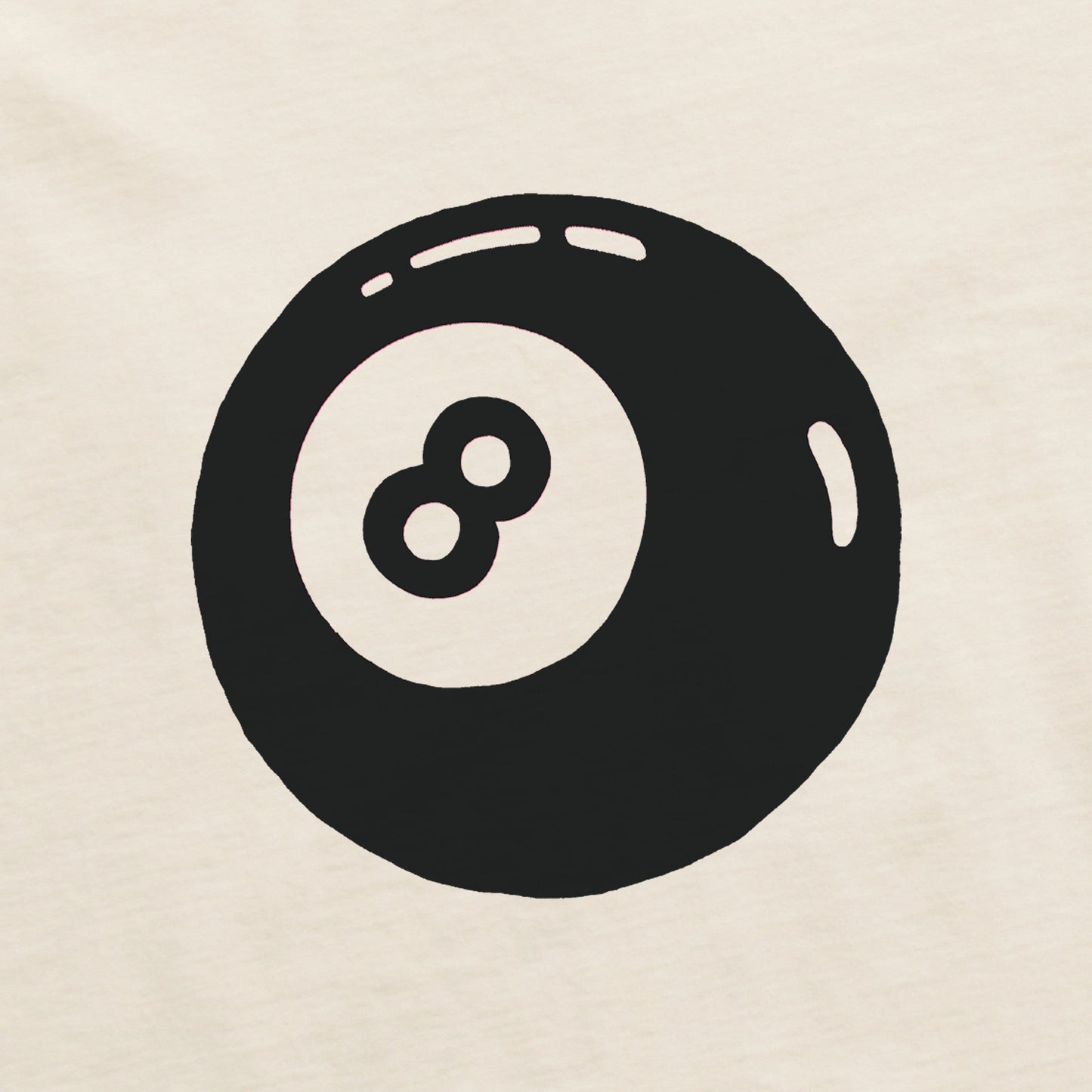 Women's Eight Ball Mini Long Sleeve Crusher Boxy Tee