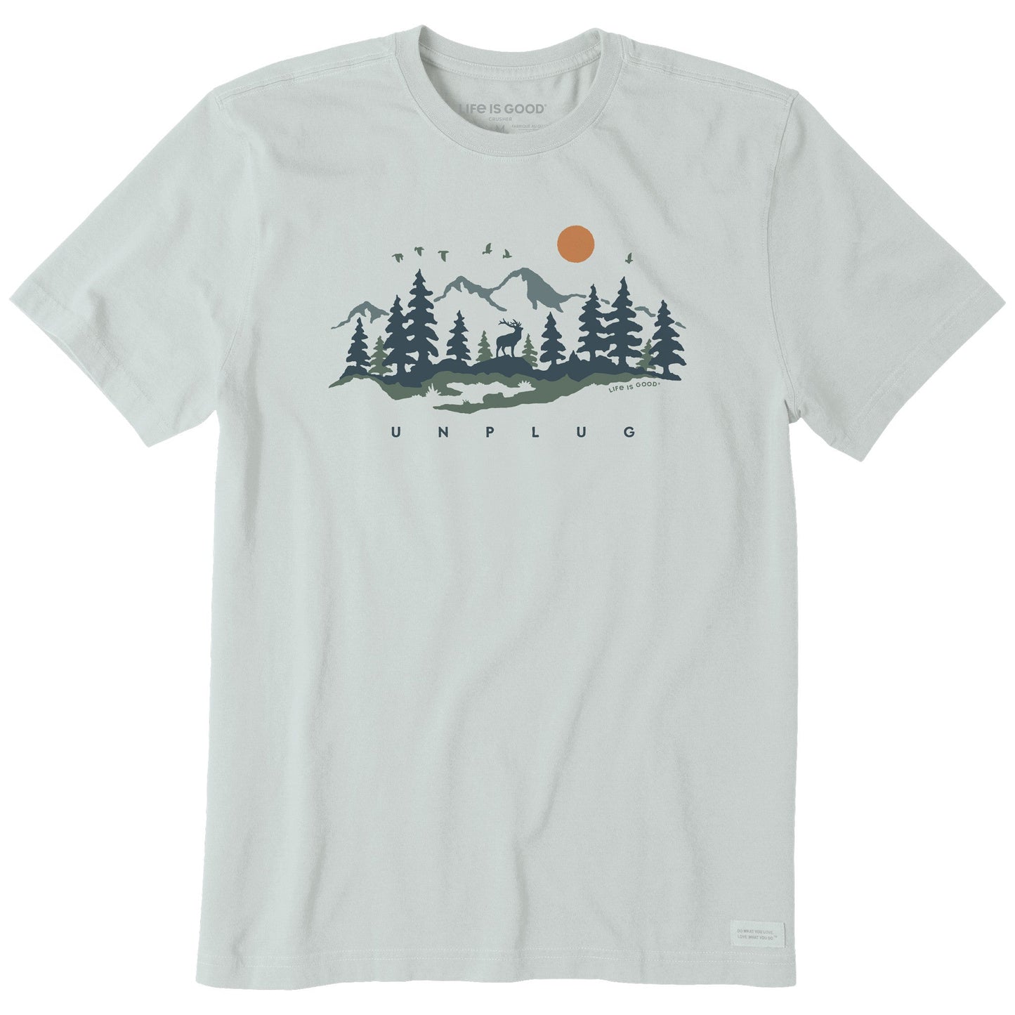 Men's Unplug in the Outdoors Short Sleeve Tee