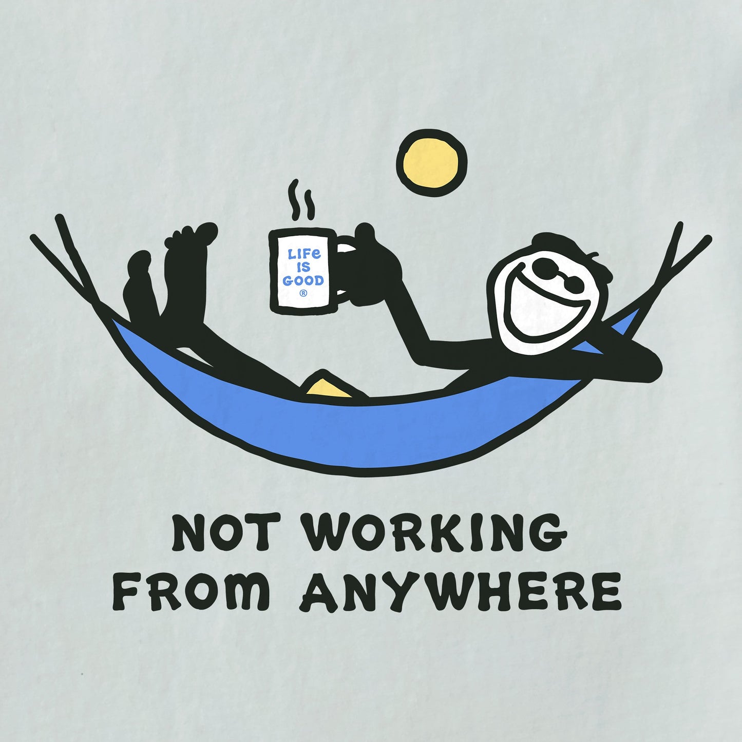 Men's Not Working Hammock Short Sleeve Tee