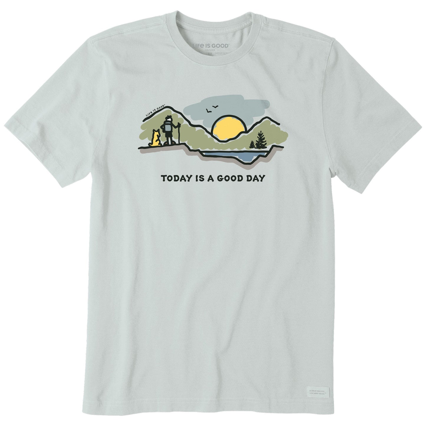 Men's Today is a Good Day Mountain Hike Short Sleeve Tee
