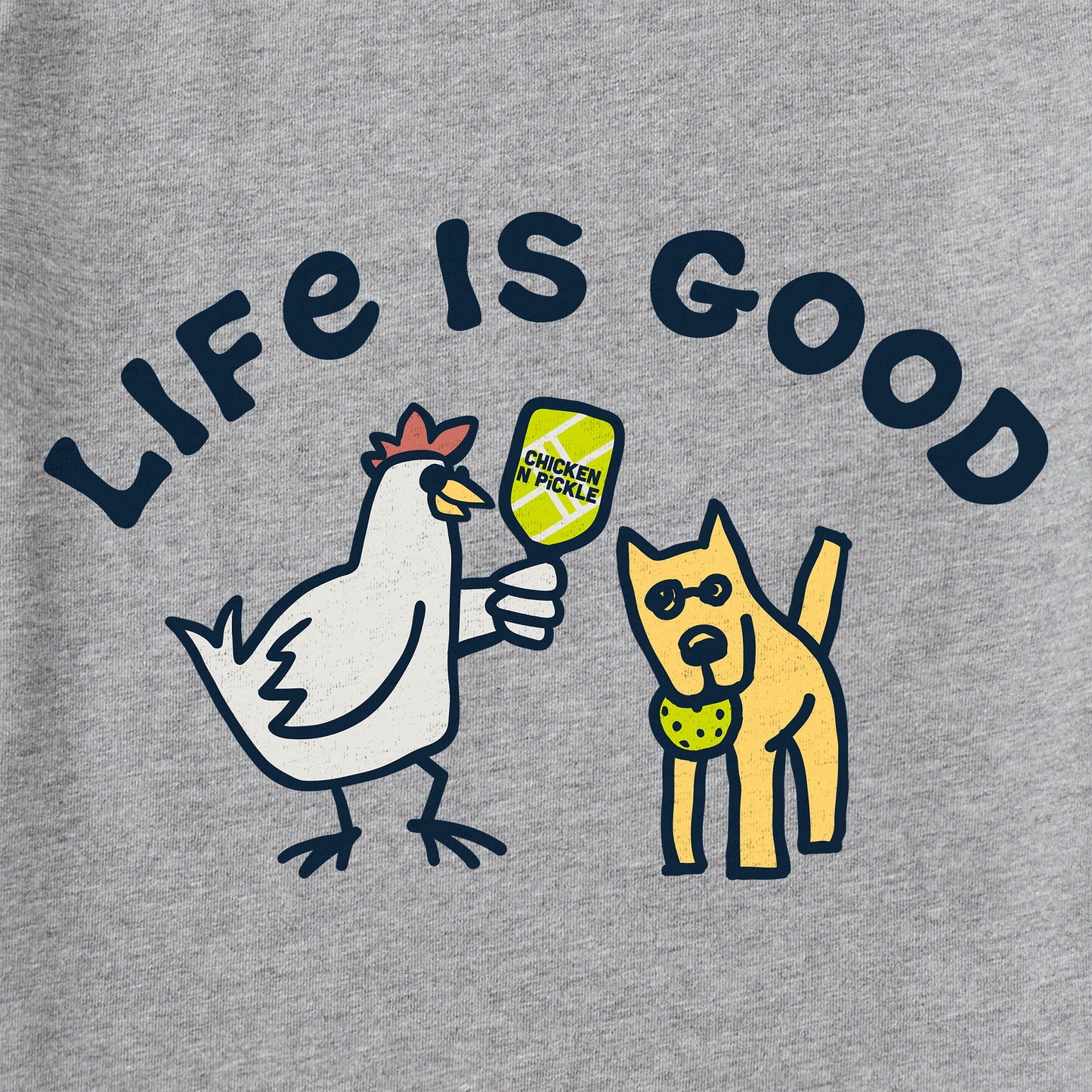 Men's Chicken N Pickle Rocket Short Sleeve Crusher Tee