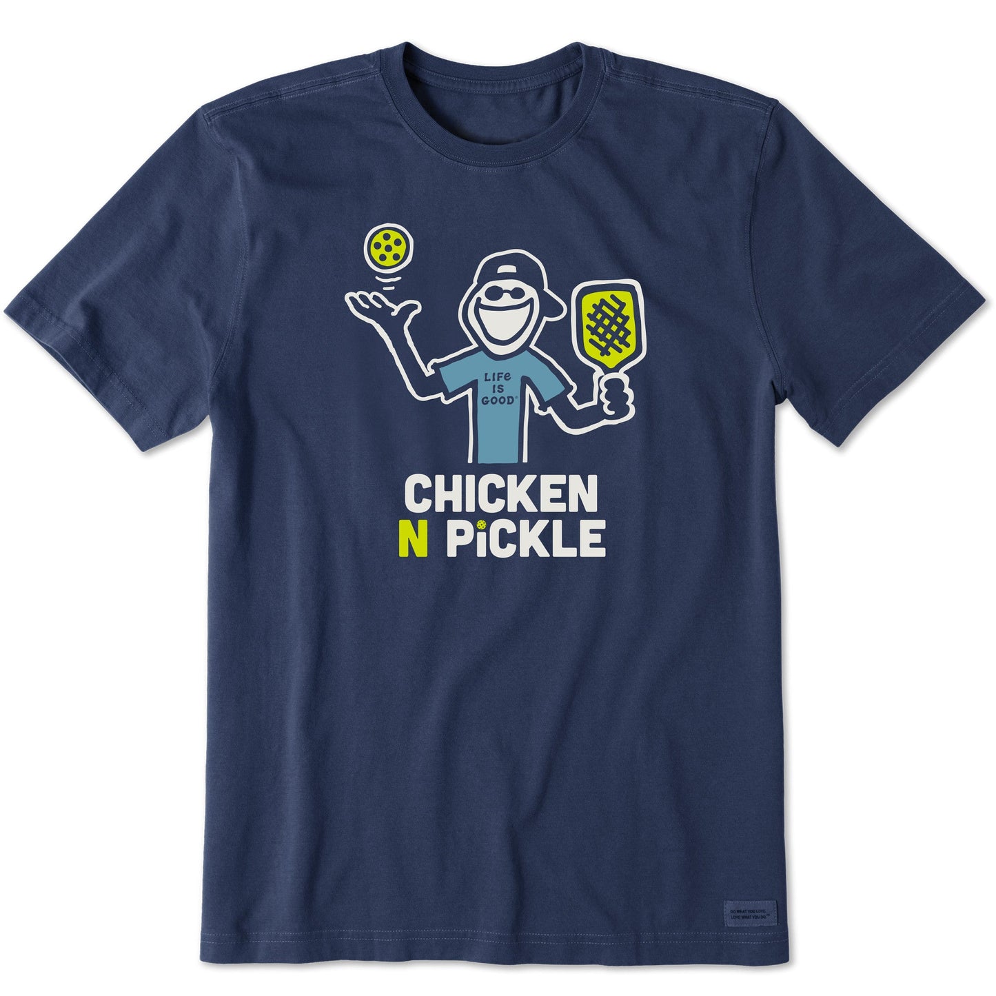 Men's Chicken N Pickle Jake Short Sleeve Crusher Tee