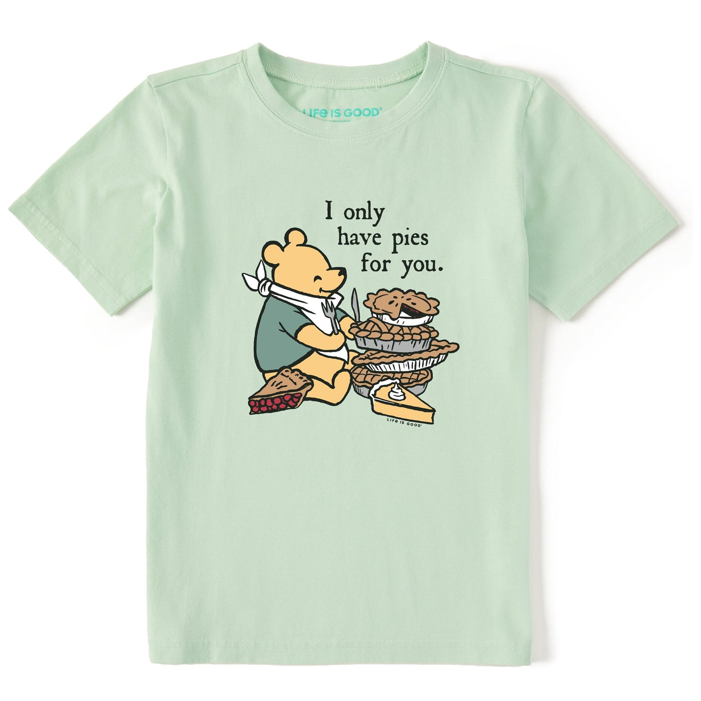Kids I Only Have Pies For Your Winnie Short Sleeve Crusher Tee