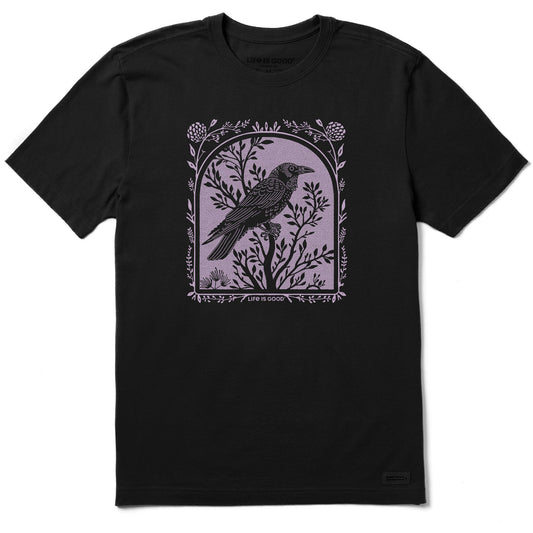 Men's Lone Raven Short Sleeve Crusher Tee