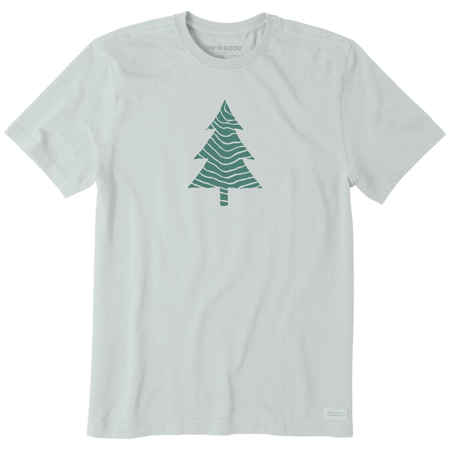 Men's Bert's Wavy Evergreen Short Sleeve Crusher Tee