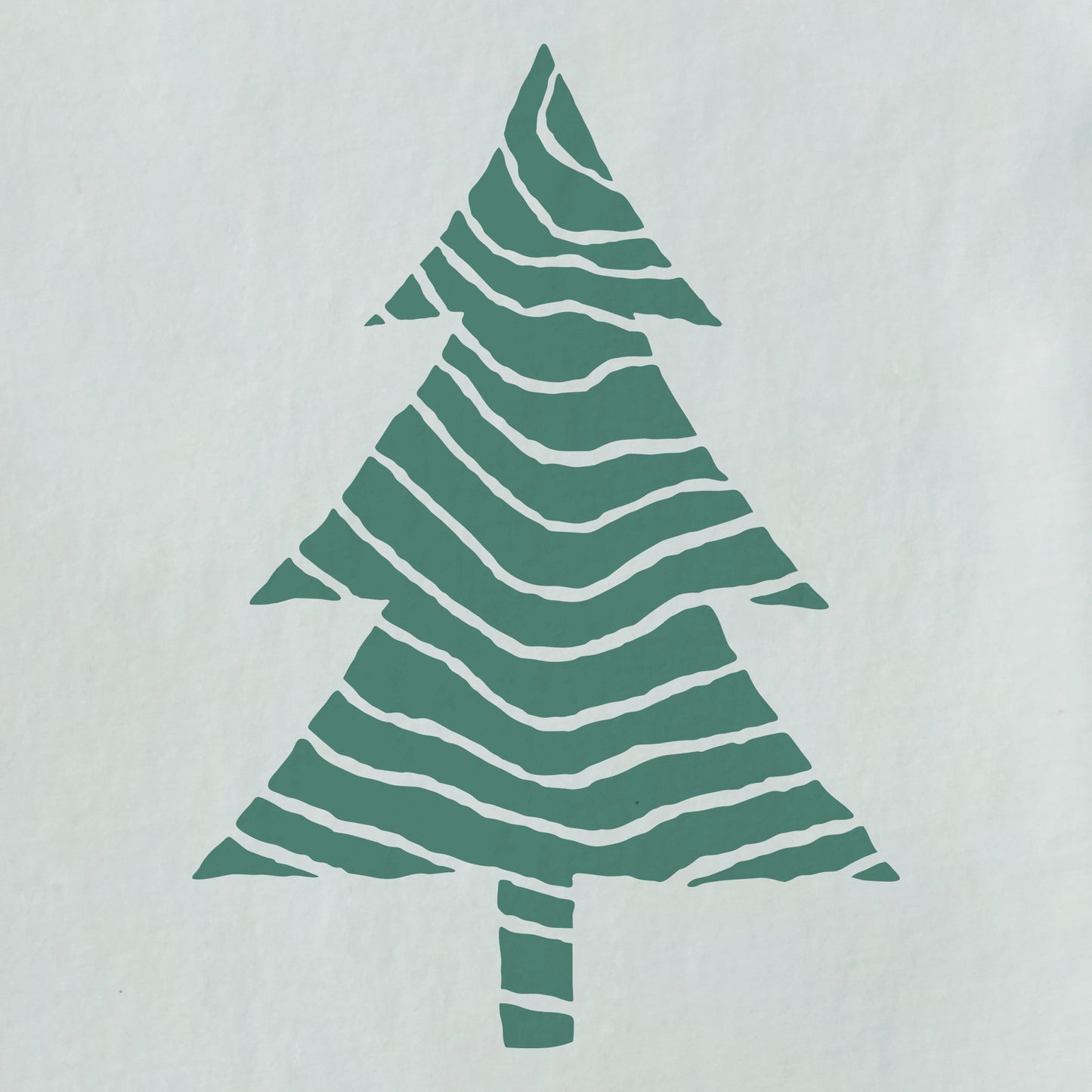 Men's Bert's Wavy Evergreen Short Sleeve Crusher Tee