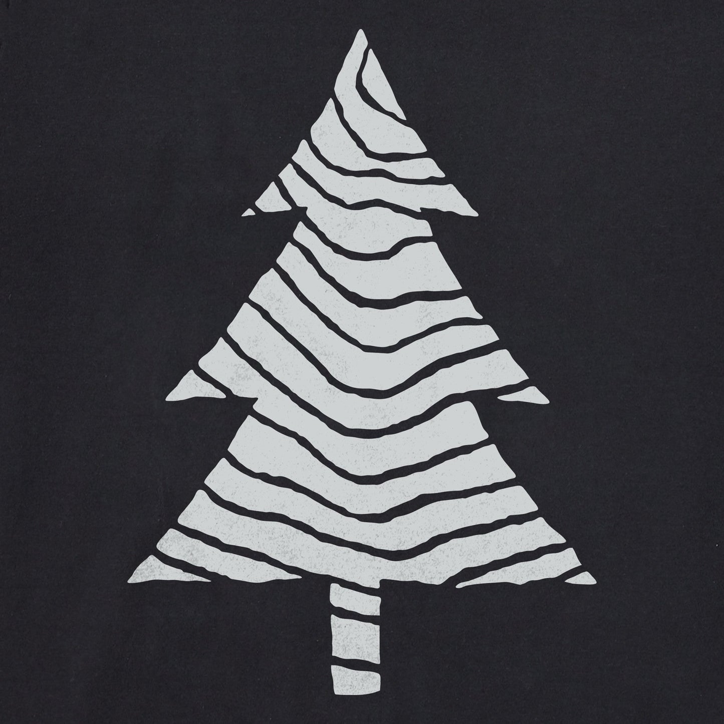 Men's Bert's Wavy Evergreen Short Sleeve Crusher Tee