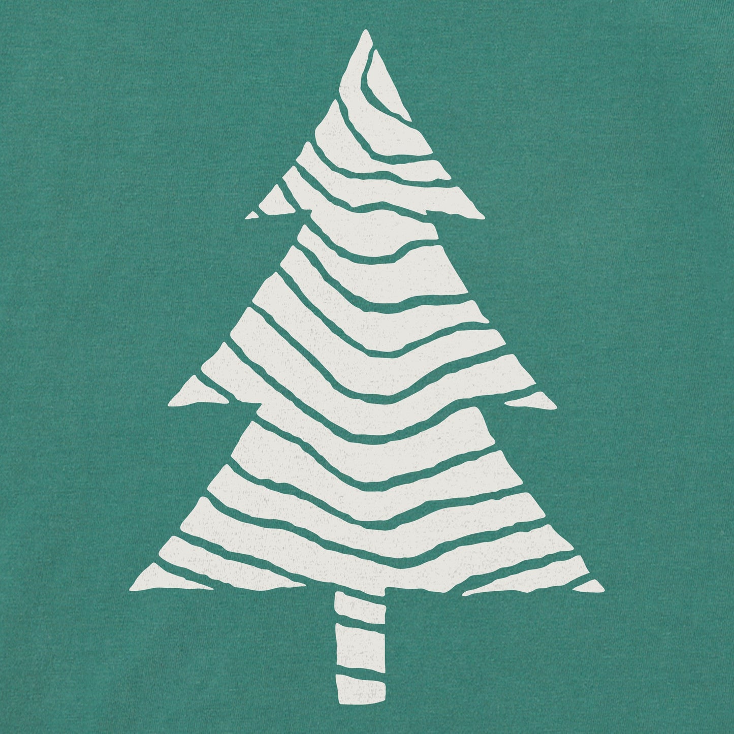 Men's Bert's Wavy Evergreen Short Sleeve Crusher Tee