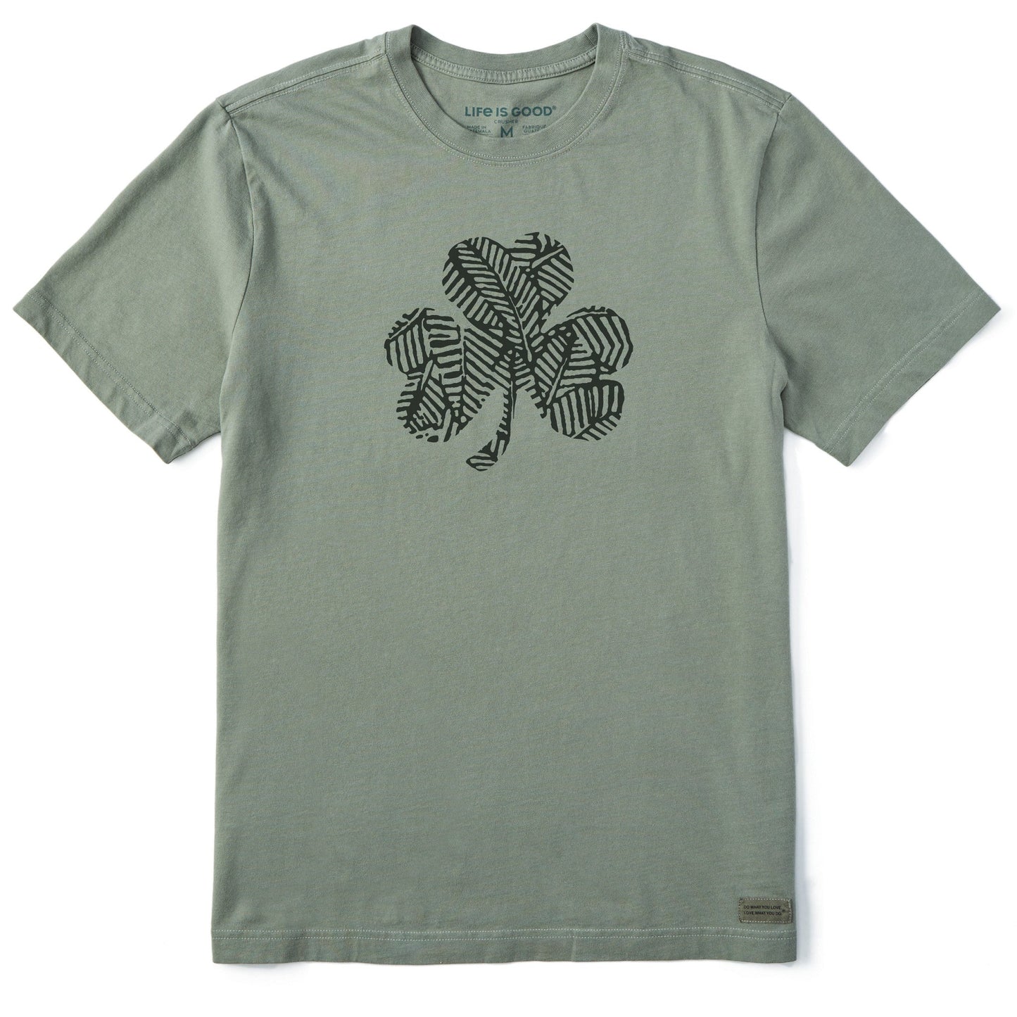 Men's Bert's Tropical Shamrock Short Sleeve Crusher Tee