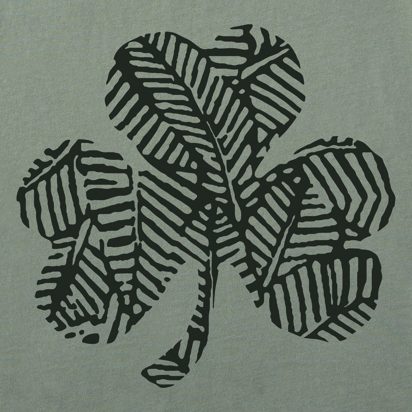 Men's Bert's Tropical Shamrock Short Sleeve Crusher Tee