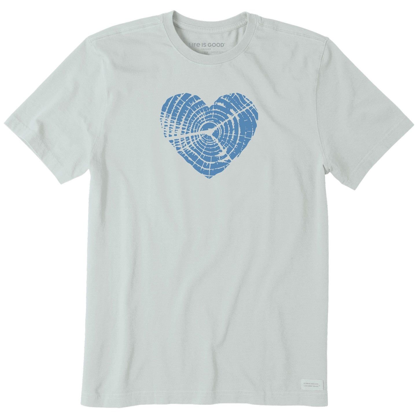 Men's Bert's Hickory Heart Short Sleeve Crusher Tee